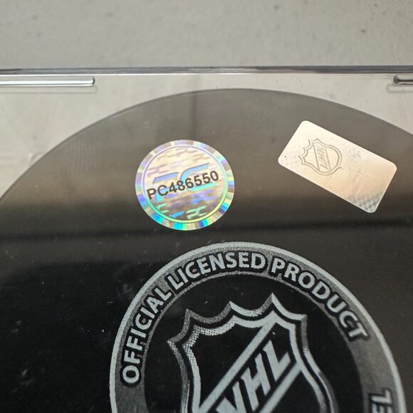 Wayne Gretzky signed New York Rangers autographed NHL hockey puck +case COA 840A - Picture 3 of 7